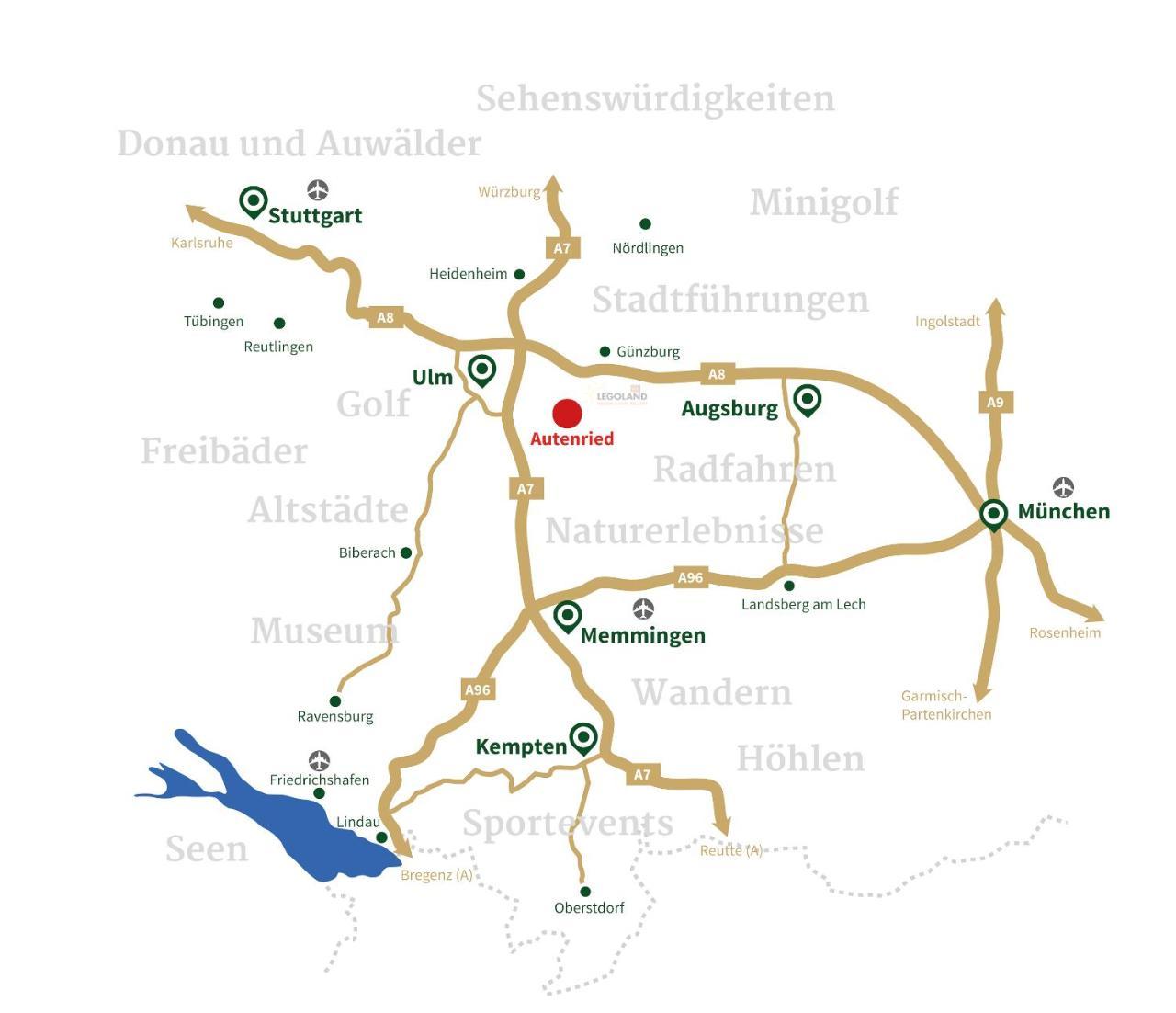 Autenrieder Brauereigasthof Ichenhausen Kültér fotó